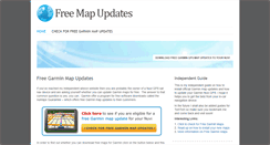 Desktop Screenshot of freemapupdates.com
